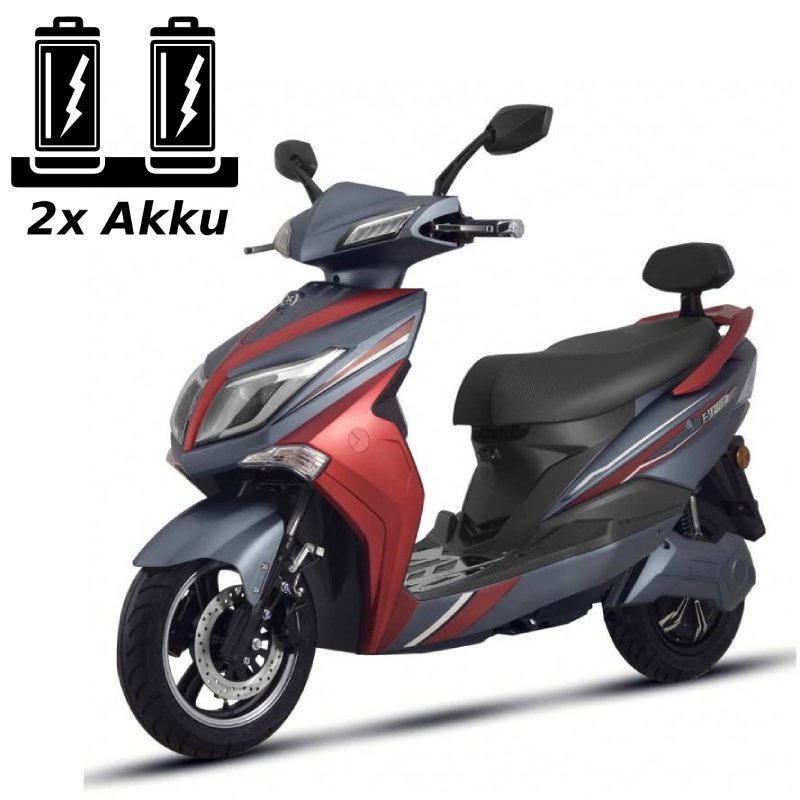 Futura Hawk 2.0 2xAkku Li-Io 45kmh/2000W/2x20Ah SRT E-Roller