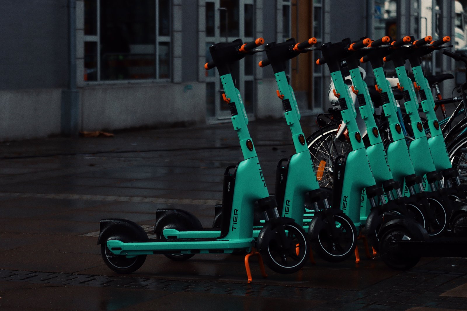Elektroroller im Straßenverkehr